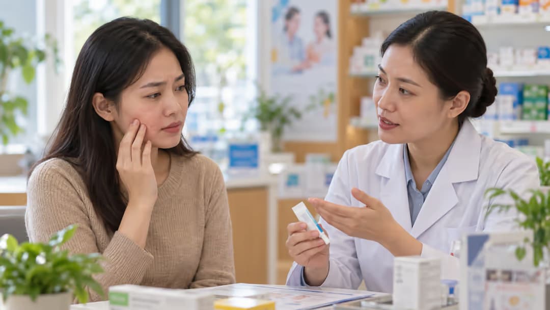 Bị giời leo ở miệng bôi thuốc gì để an toàn và mau lành