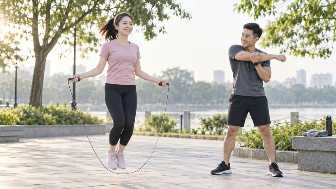 Nhảy dây có giúp giảm mỡ bụng không và cách tập luyện