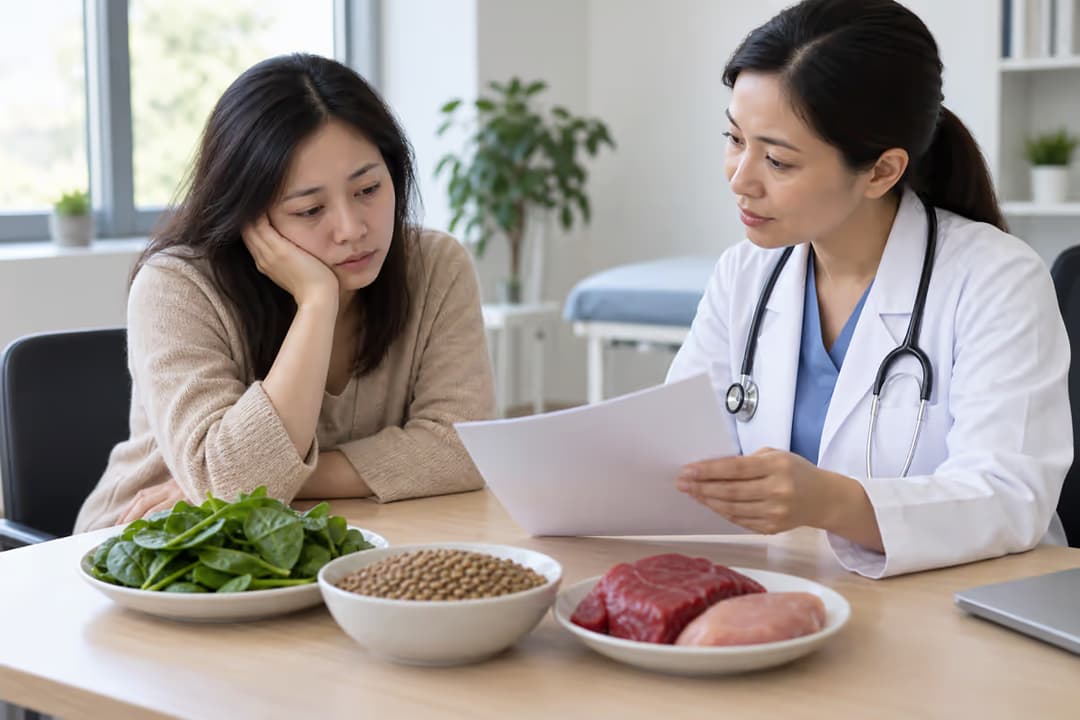 Thiếu máu thiếu sắt: Nguyên nhân, dấu hiệu, chẩn đoán và cách điều trị