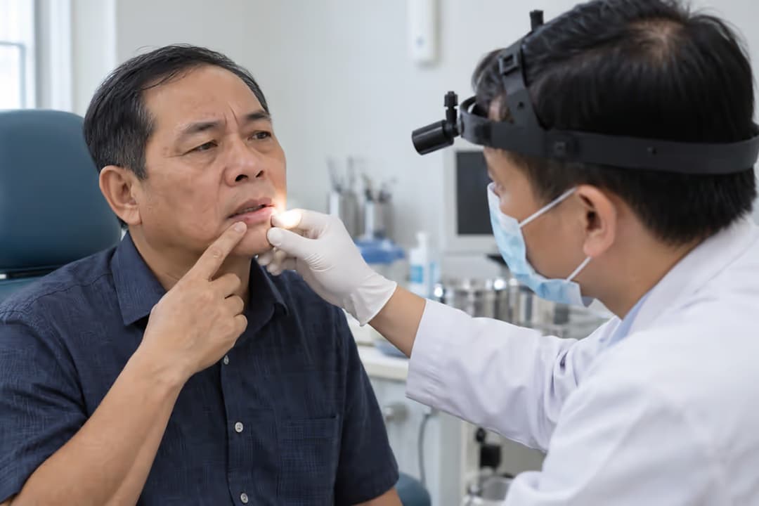 Ung thư môi: Dấu hiệu sớm, nguyên nhân và cách điều trị