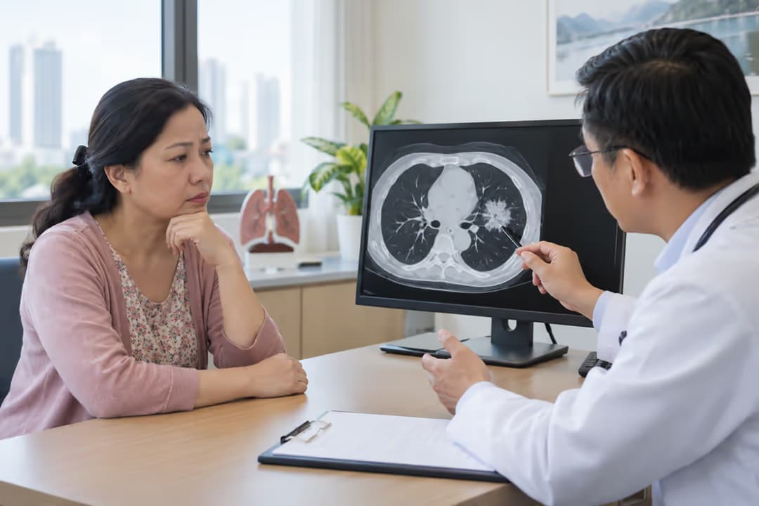 Ung thư phổi không tế bào nhỏ giai đoạn 2: Dấu hiệu và cách điều trị