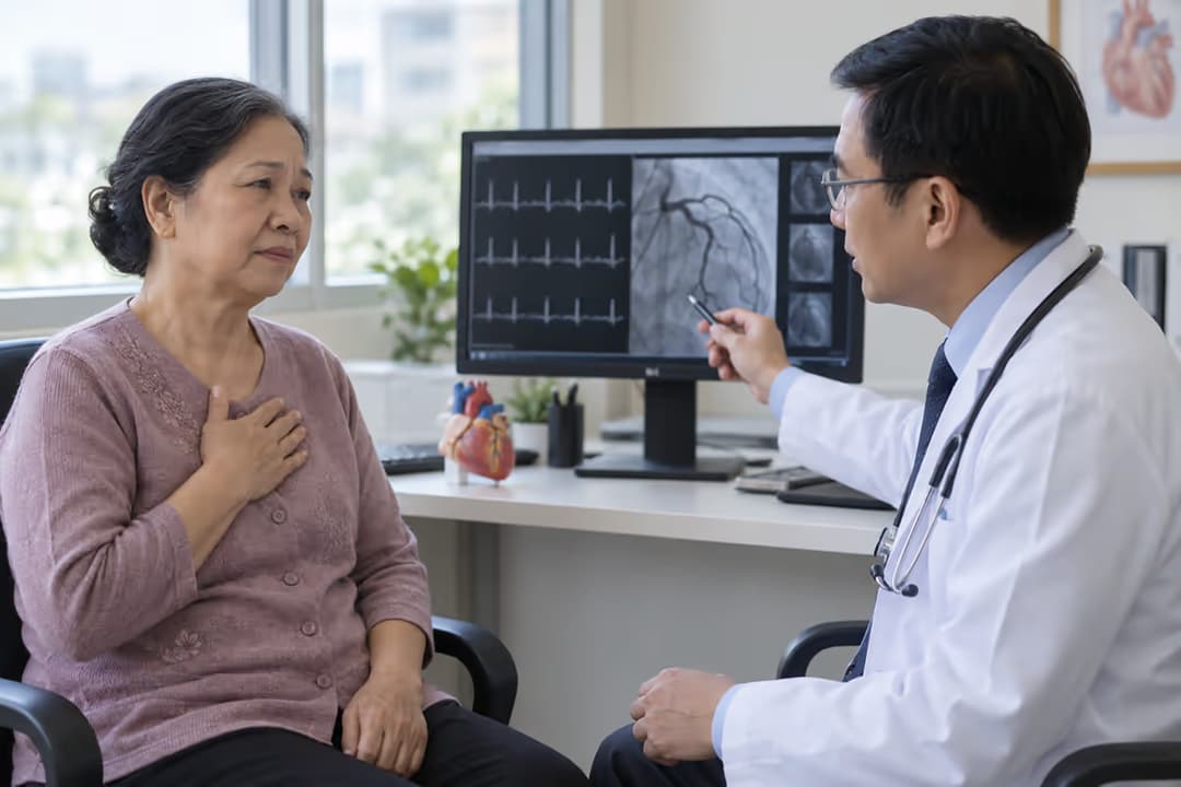 Bệnh tim thiếu máu cục bộ: Chẩn đoán và cách phòng ngừa