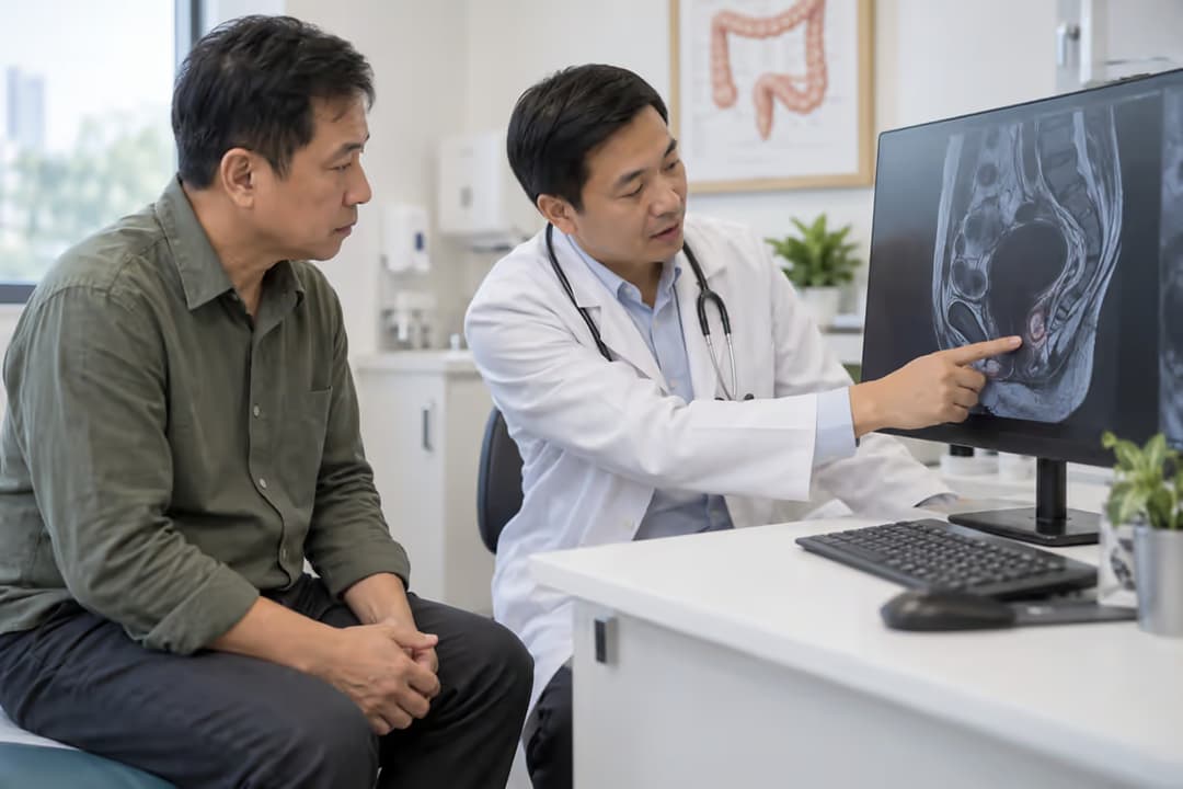 Ung thư trực tràng giai đoạn 1: Dấu hiệu, chẩn đoán và cách xử trí