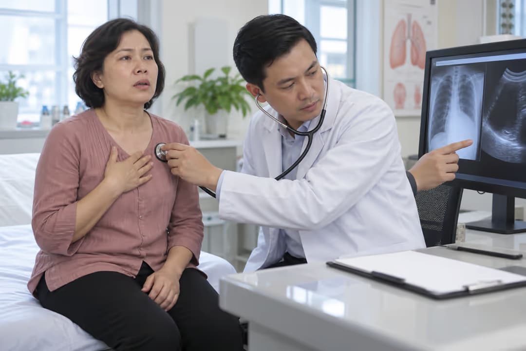 Tràn dịch màng phổi: Nguyên nhân, dấu hiệu và cách xử trí