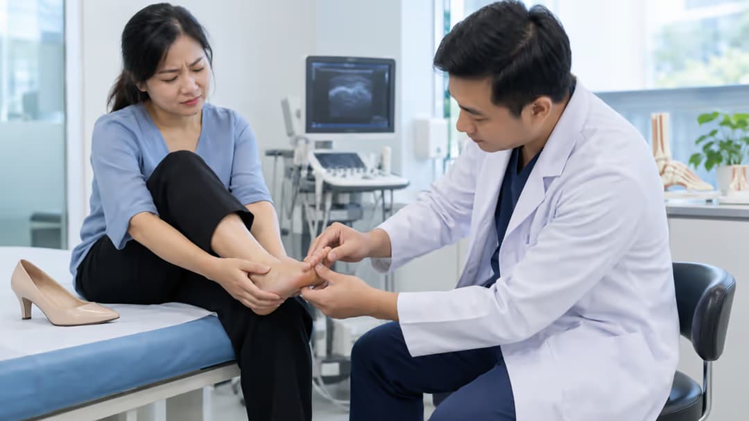 U dây thần kinh Morton: Nguyên nhân, triệu chứng và cách điều trị