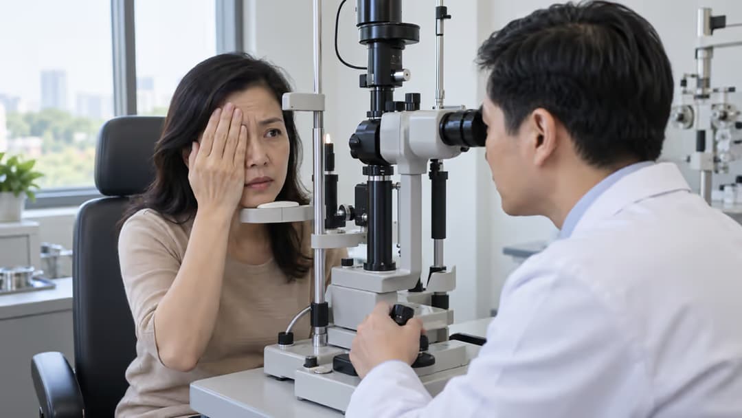 Vẩn đục dịch kính: Nguyên nhân, dấu hiệu và cách xử trí