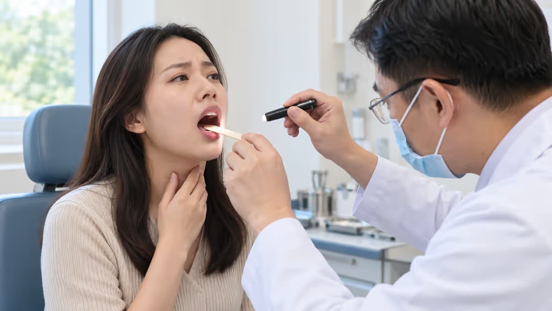 Viêm amidan: Nguyên nhân, triệu chứng, chẩn đoán và cách xử trí