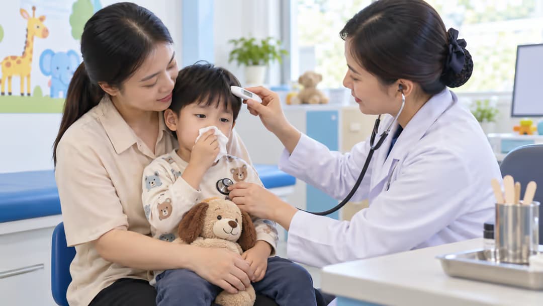 Viêm đường hô hấp trên ở trẻ em: Nguyên nhân, dấu hiệu và cách chăm sóc