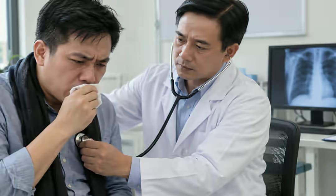 Viêm phổi mãn tính: Nguyên nhân, triệu chứng và cách chăm sóc