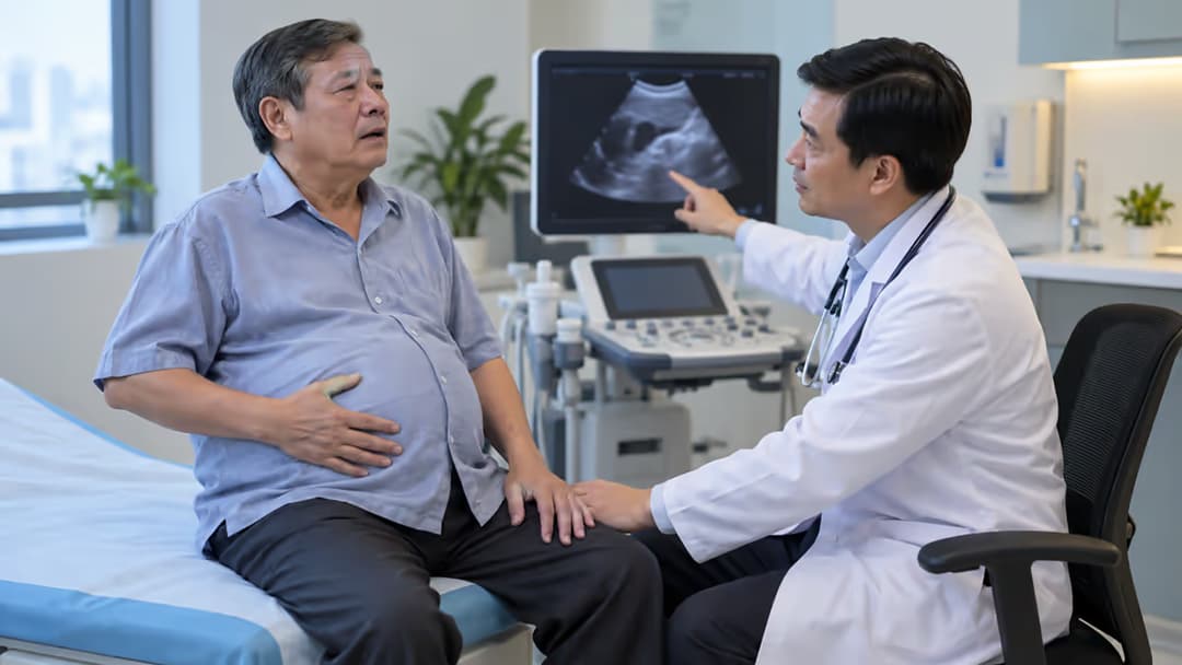 Xơ gan cổ trướng: Nguyên nhân, triệu chứng và cách điều trị