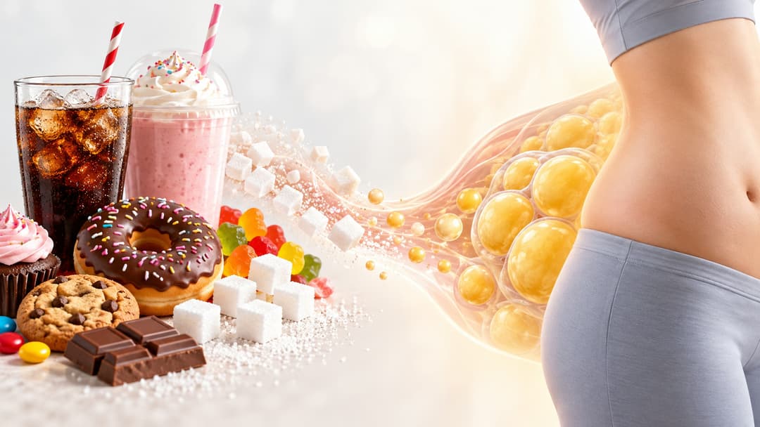 Tại sao ăn nhiều đường gây béo phì và tích tụ mỡ thừa