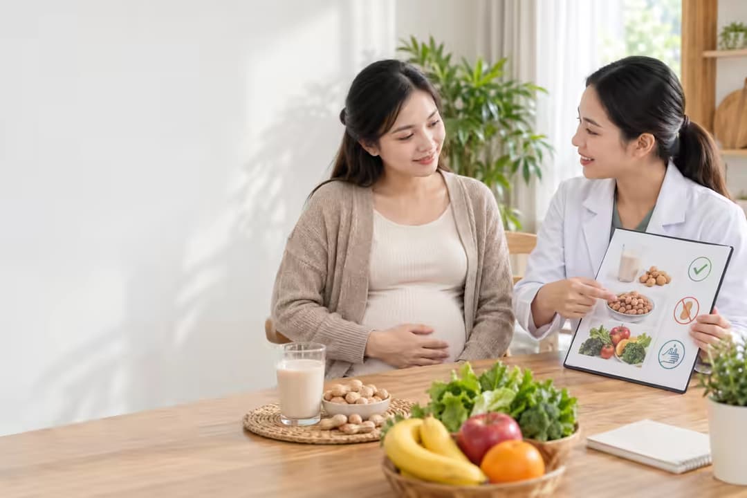 Bà bầu uống sữa đậu phộng được không và các lưu ý dinh dưỡng