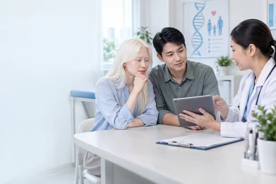 Bệnh bạch tạng có sinh con được không và khả năng di truyền sang con