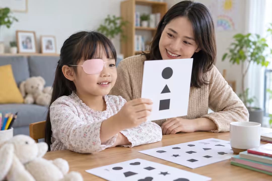 Các bài tập nhược thị tại nhà giúp cải thiện thị lực