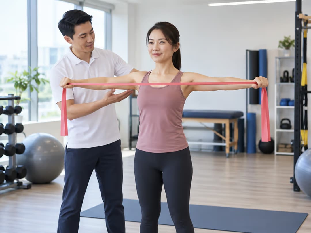 Các bài tập vai giữa giúp bờ vai săn chắc và cân đối