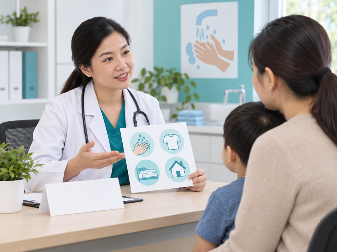 Bệnh ghẻ nước: Nguyên nhân lây nhiễm và các biện pháp chăm sóc phòng ngừa