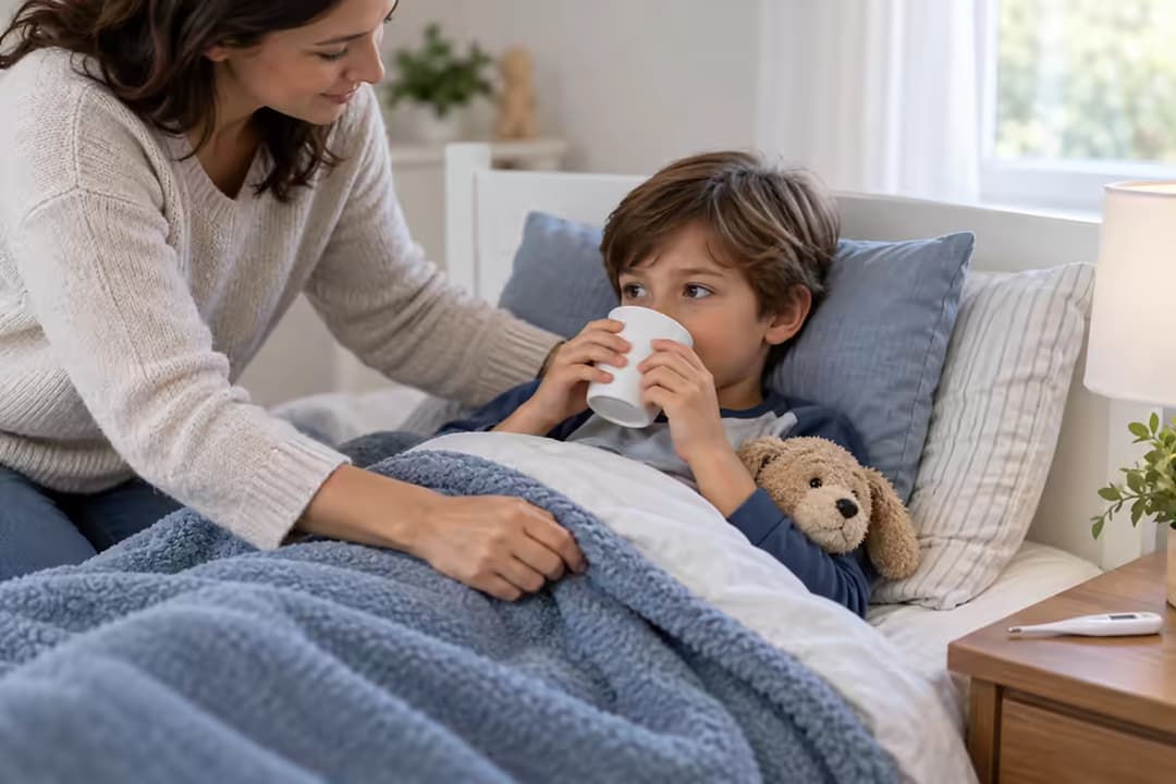 Chăm sóc và điều trị cúm A cho trẻ em an toàn tại nhà