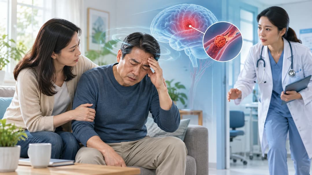 Chóng mặt dữ dội có nguy cơ cảnh báo đột quỵ não