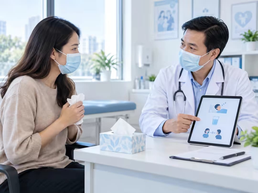 Cúm trái mùa: Triệu chứng, cách chăm sóc tại nhà và thời điểm cần đi khám