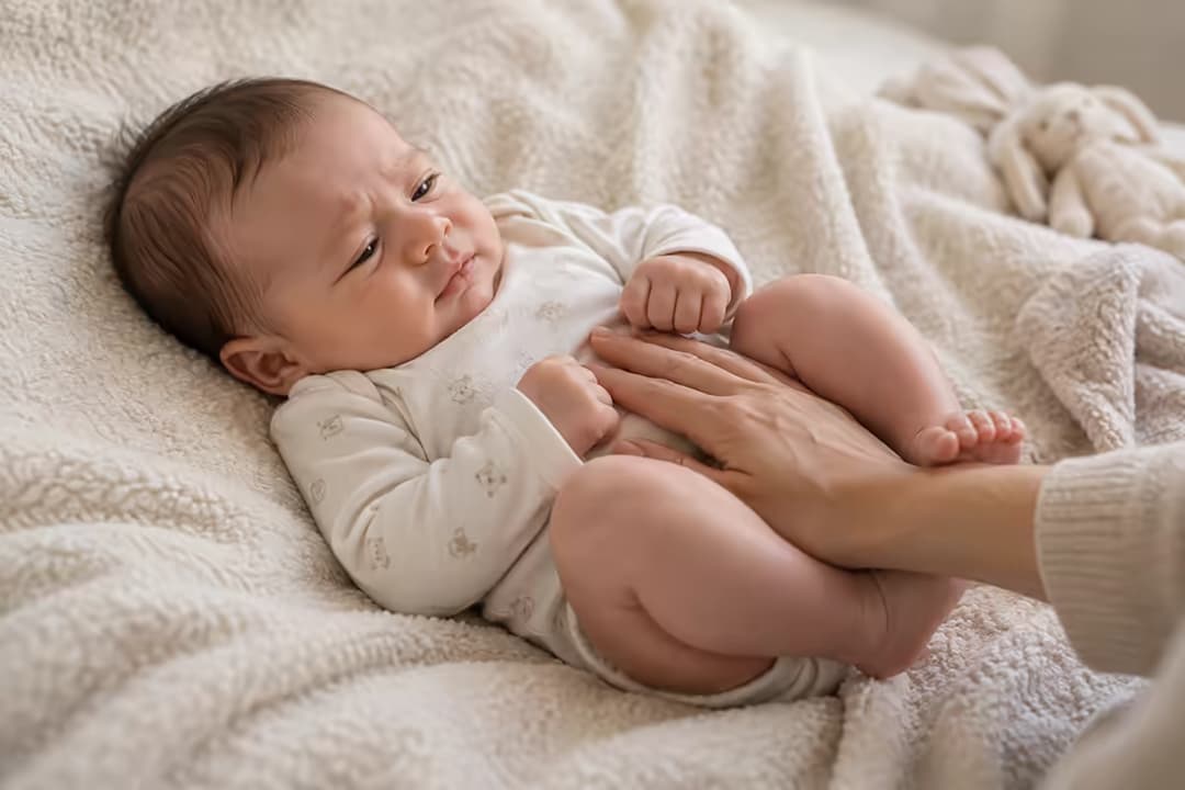 Dấu hiệu trẻ sơ sinh bị đau bụng và cách chăm sóc cha mẹ cần biết