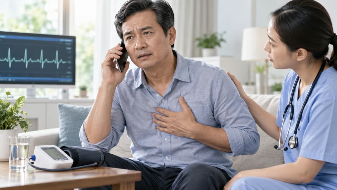 Đau ngực khi nào cảnh báo nhồi máu cơ tim và cách xử trí