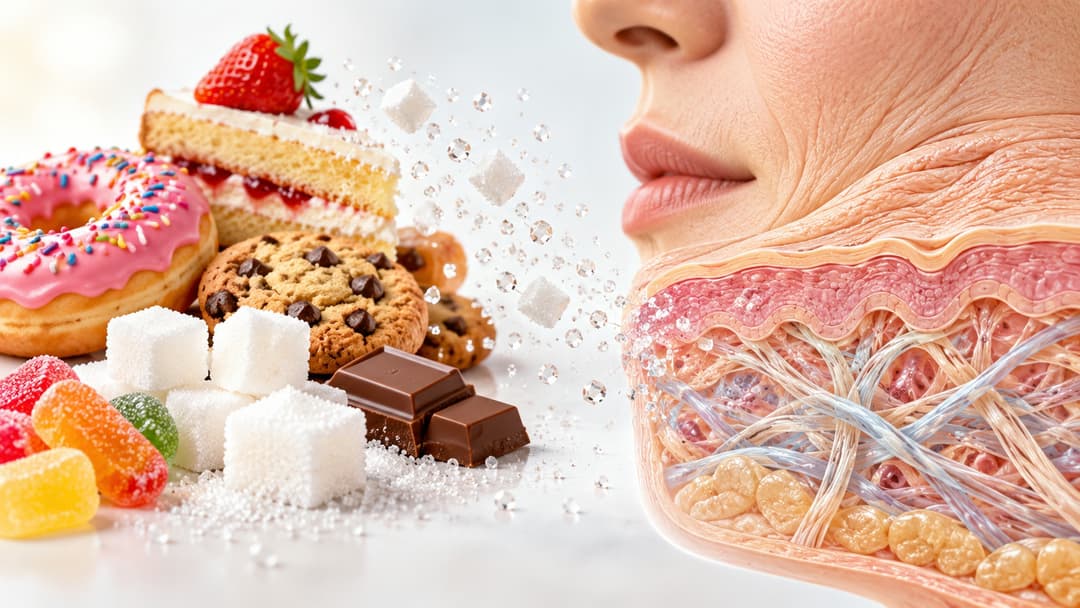 Ăn đường có thực sự làm hại làn da và gây lão hóa sớm không