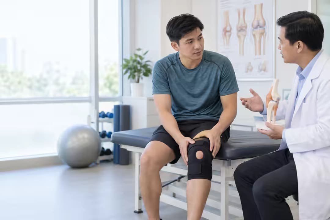 Bị đứt dây chằng chéo trước không mổ có sao không