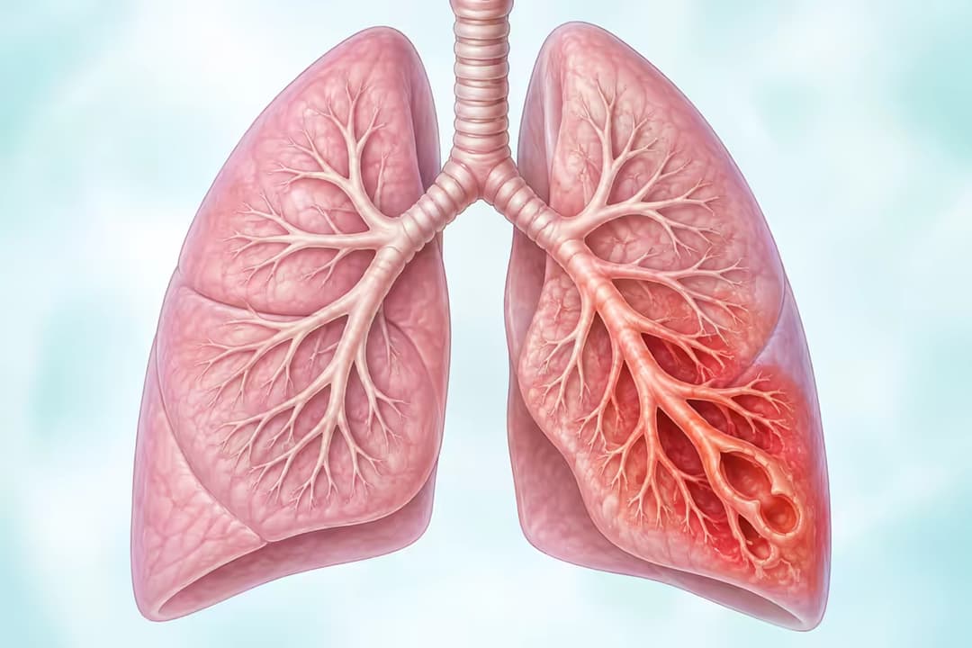 Giãn phế quản bội nhiễm: Nguyên nhân, biểu hiện và phương pháp theo dõi
