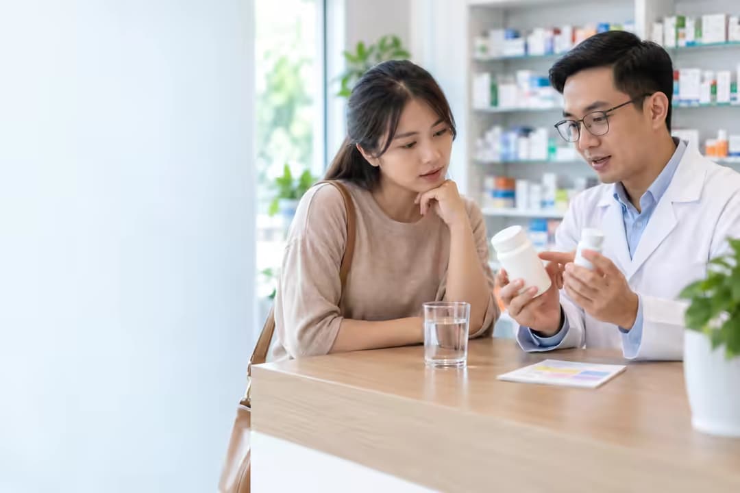 Đang uống kháng sinh có uống vitamin A được không?