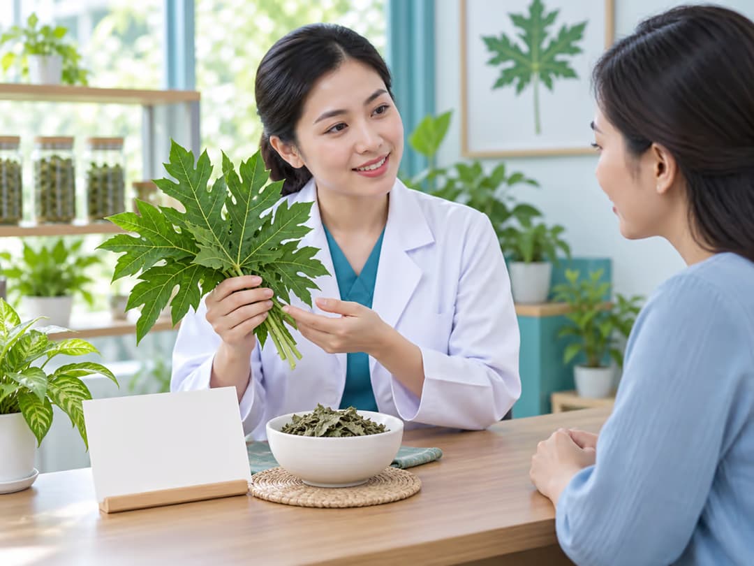 Lá đu đủ có tác dụng gì và nên dùng lá tươi hay lá khô?