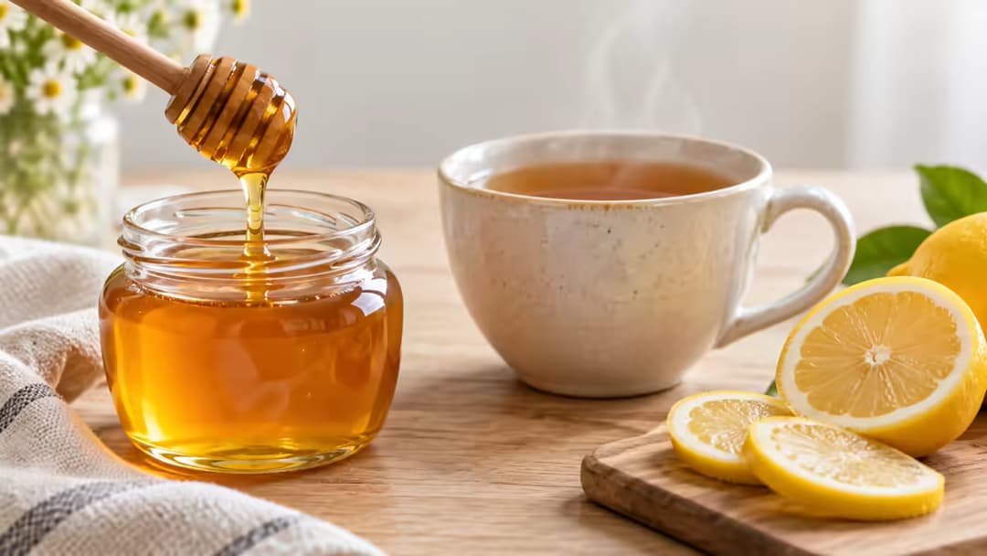 Cách dùng mật ong hỗ trợ giảm ho an toàn
