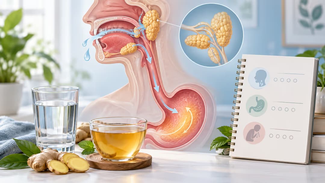 Miệng tiết nhiều nước bọt buồn nôn: Nguyên nhân và cách xử trí