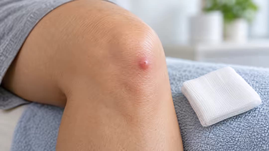 Mụn nhọt ở đầu gối: Nguyên nhân xuất hiện và phương pháp chăm sóc phù hợp