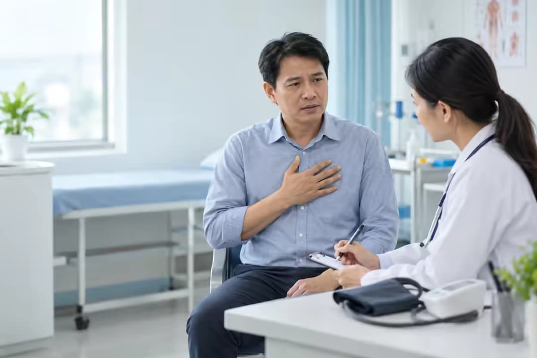 Cảm giác nén ngực cảnh báo những vấn đề sức khỏe nào