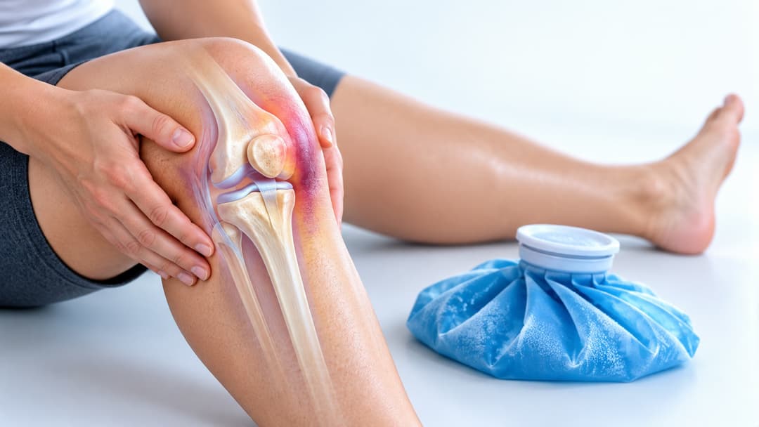 Bị ngã đập đầu gối xuống đất có nguy hiểm không và cách xử trí