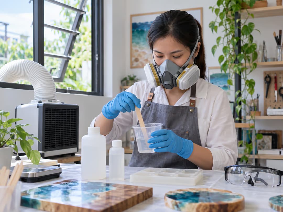 Nhựa resin là gì và tiếp xúc với nhựa resin có hại cho sức khỏe không