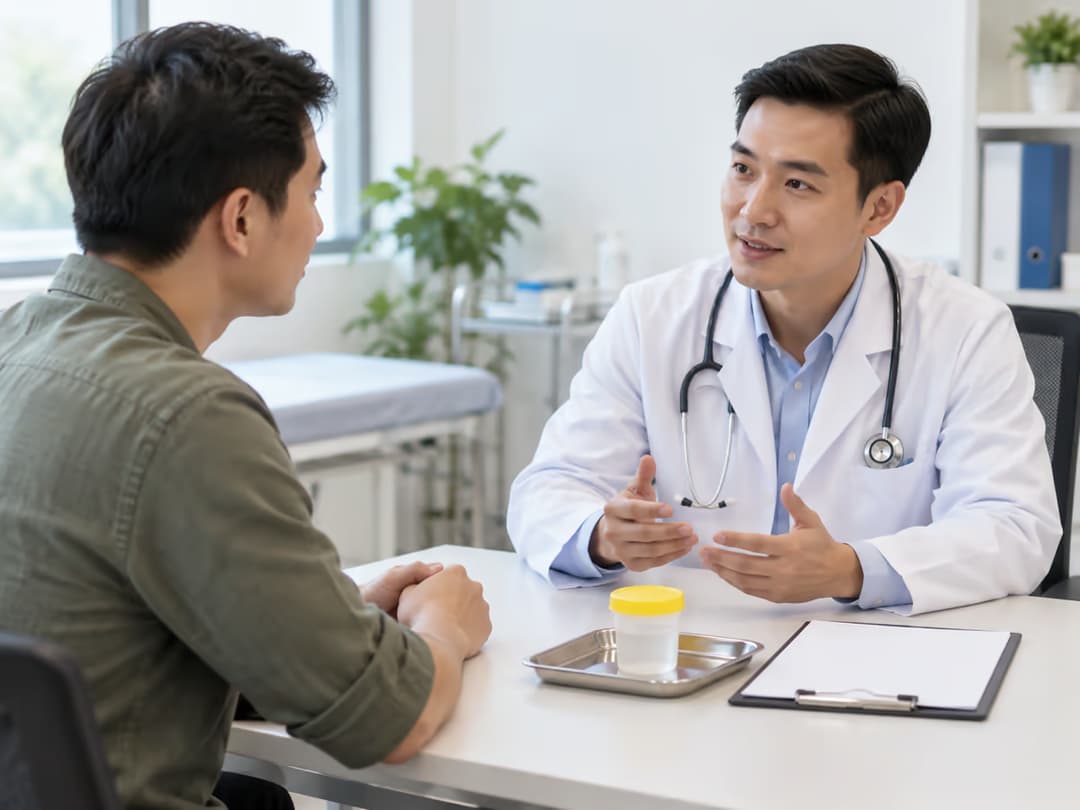 Nước tiểu có váng mỡ là biểu hiện của bệnh gì và xử trí ra sao