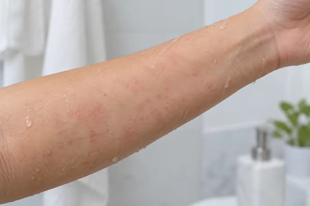 Phát ban sau sốt xuất huyết có được tắm không?