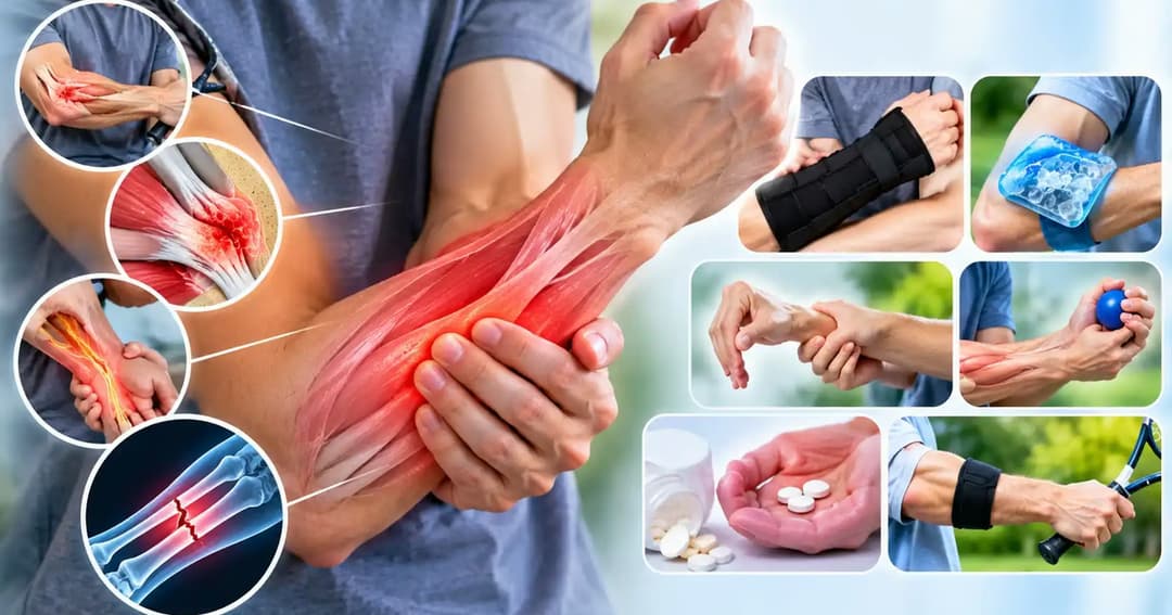 Đau cẳng tay nguyên nhân thường gặp và cách xử trí