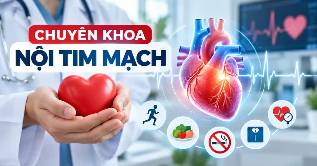 Chuyên khoa nội tim mạch và các biện pháp phòng ngừa bệnh tim mạch