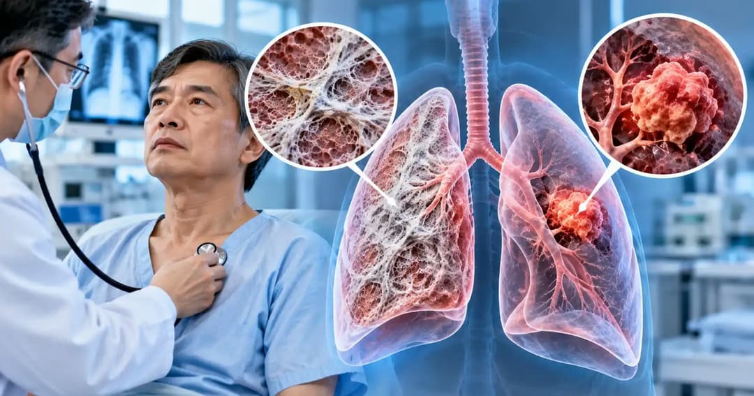Xơ phổi có phải ung thư không và sự khác biệt cần biết