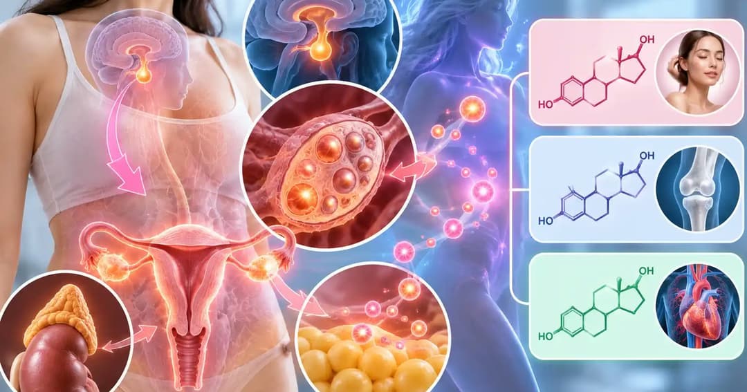 Estrogen được sinh ra ở đâu và gồm những loại chính nào