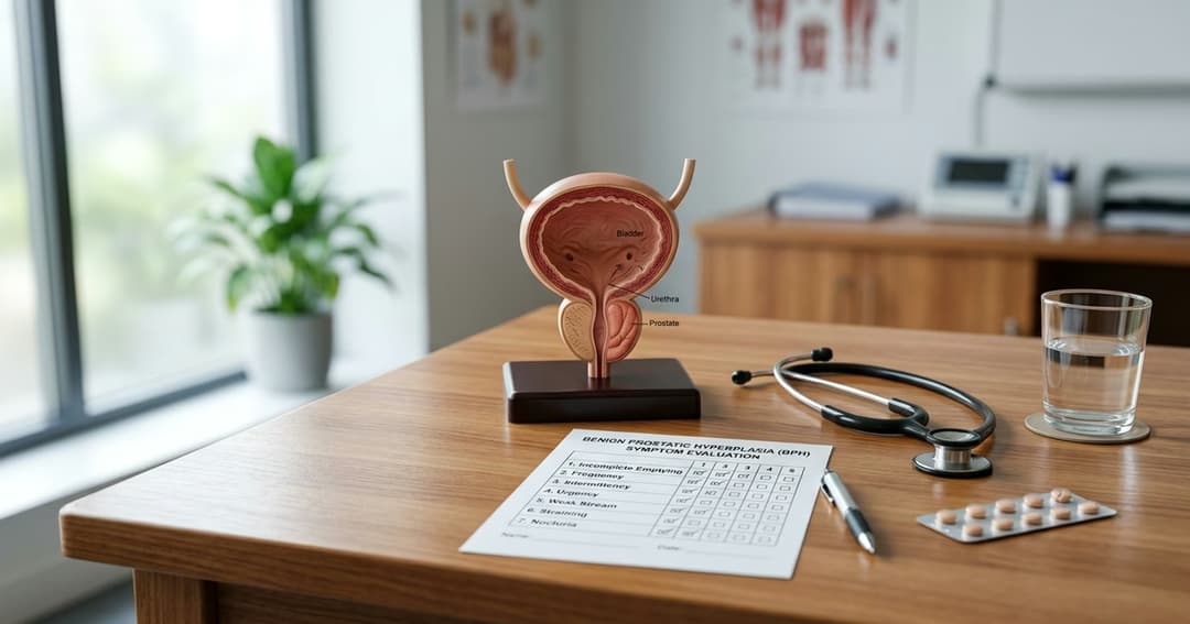 Thang điểm IPSS trong đánh giá và theo dõi phì đại tuyến tiền liệt