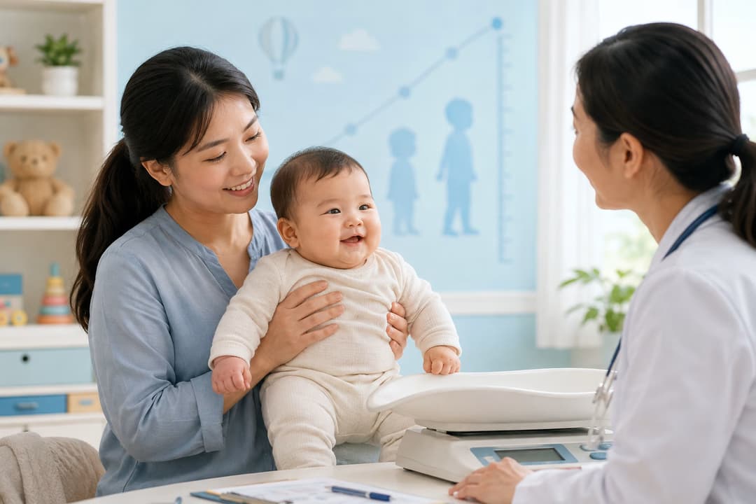 Trẻ 7 tháng tuổi nặng 13kg có béo phì không và cách theo dõi cân nặng