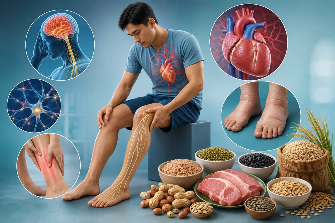 Bệnh Beriberi: Nguyên nhân, triệu chứng và cách nhận biết
