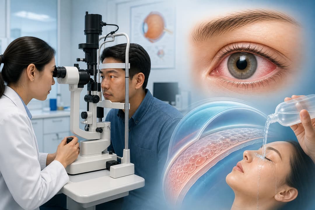 Bỏng mắt: Nguyên nhân, dấu hiệu, mức độ nguy hiểm và quy trình chẩn đoán