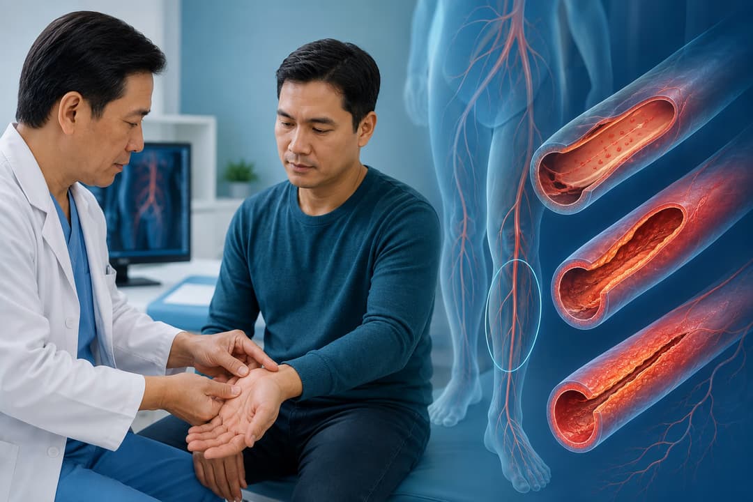Bệnh Buerger (viêm tắc mạch huyết khối): Nguyên nhân, triệu chứng và phương pháp chẩn đoán