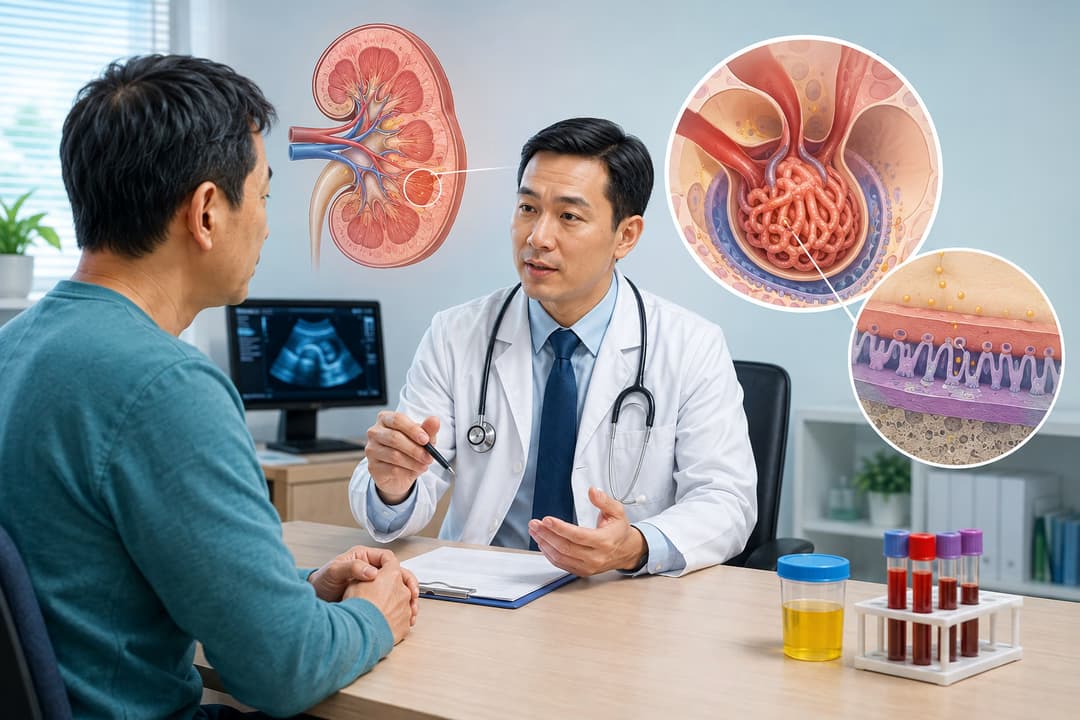 Bệnh cầu thận màng: Nguyên nhân, triệu chứng, chẩn đoán và biến chứng