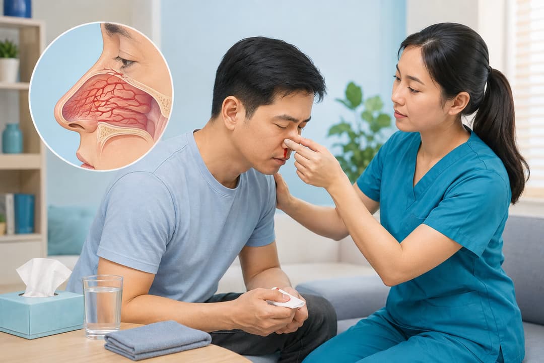 Chảy máu cam (chảy máu mũi): Nguyên nhân, dấu hiệu và các lưu ý y khoa quan trọng