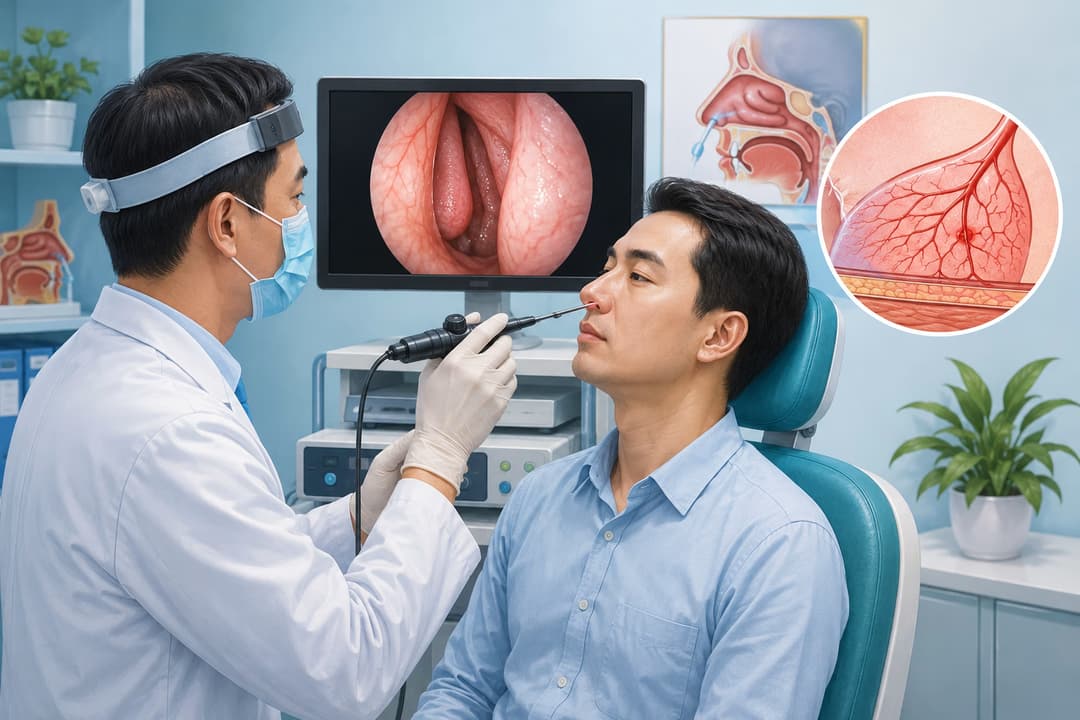 Chảy máu mũi (chảy máu cam): Nguyên nhân, phân loại, triệu chứng và phương pháp chẩn đoán